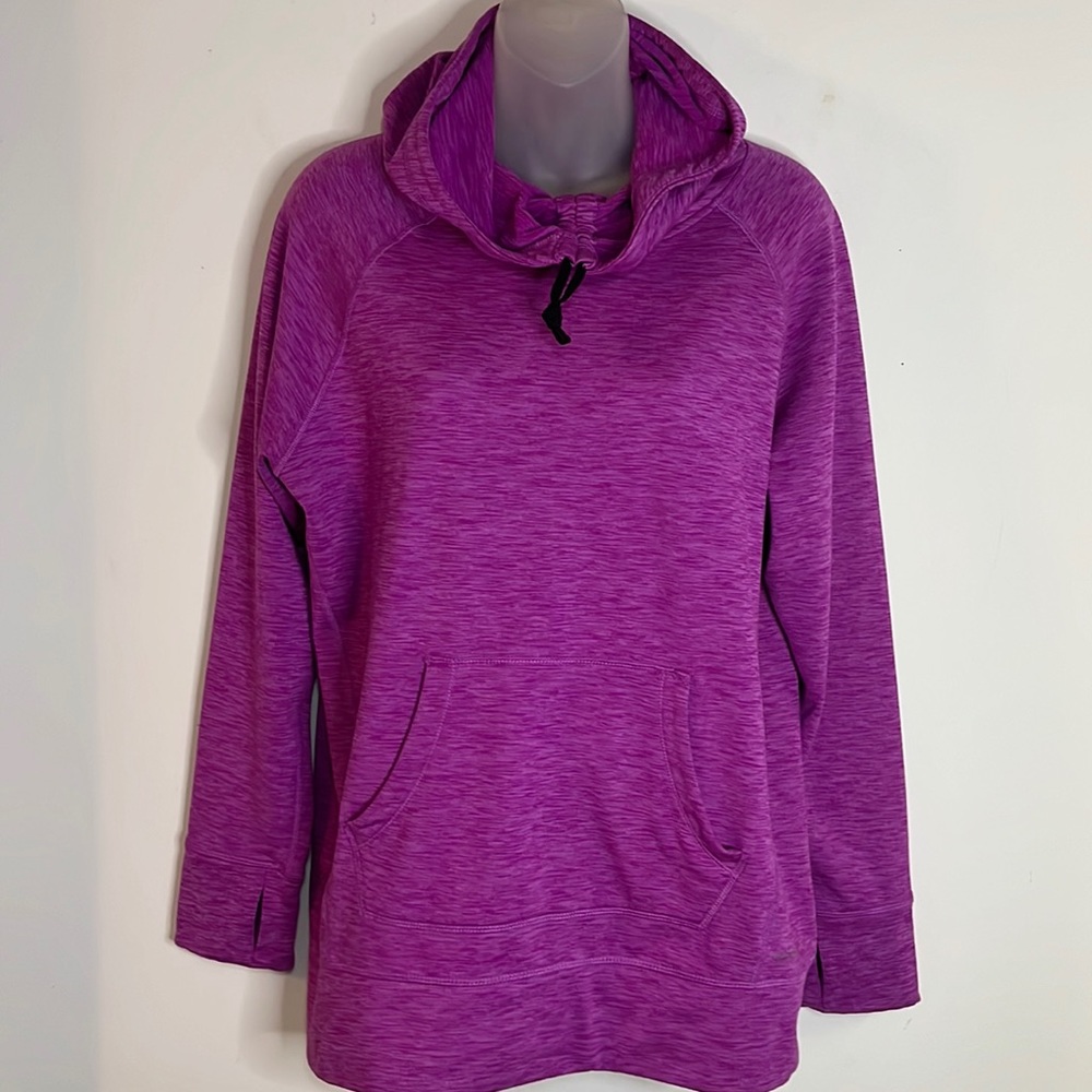 Marc New York Performance Hoodie Womens Size M Fleece Funnel Neck Sweatshirt